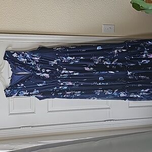 Lane Bryant maxi dress. Plus size.